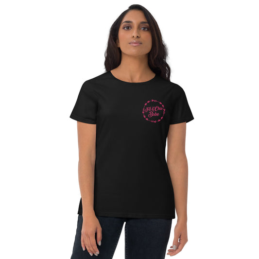 Fit and Chic Women's short sleeve t-shirt