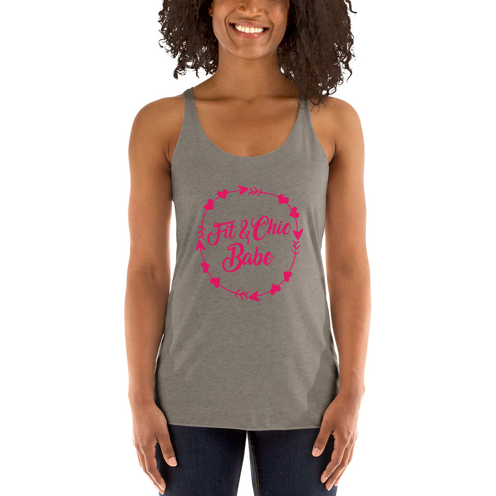 Fit and Chic Women's Racerback Tank