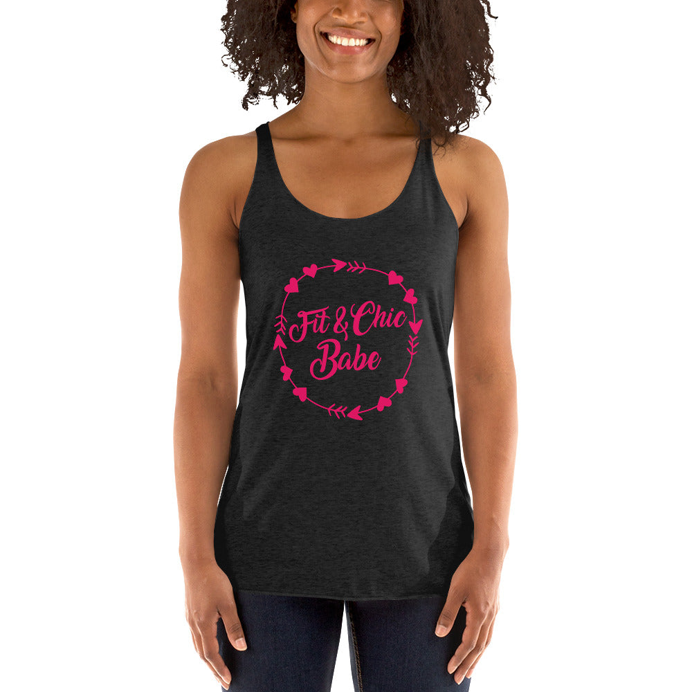 Fit and Chic Women's Racerback Tank