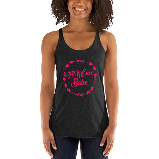 Fit and Chic Women's Racerback Tank