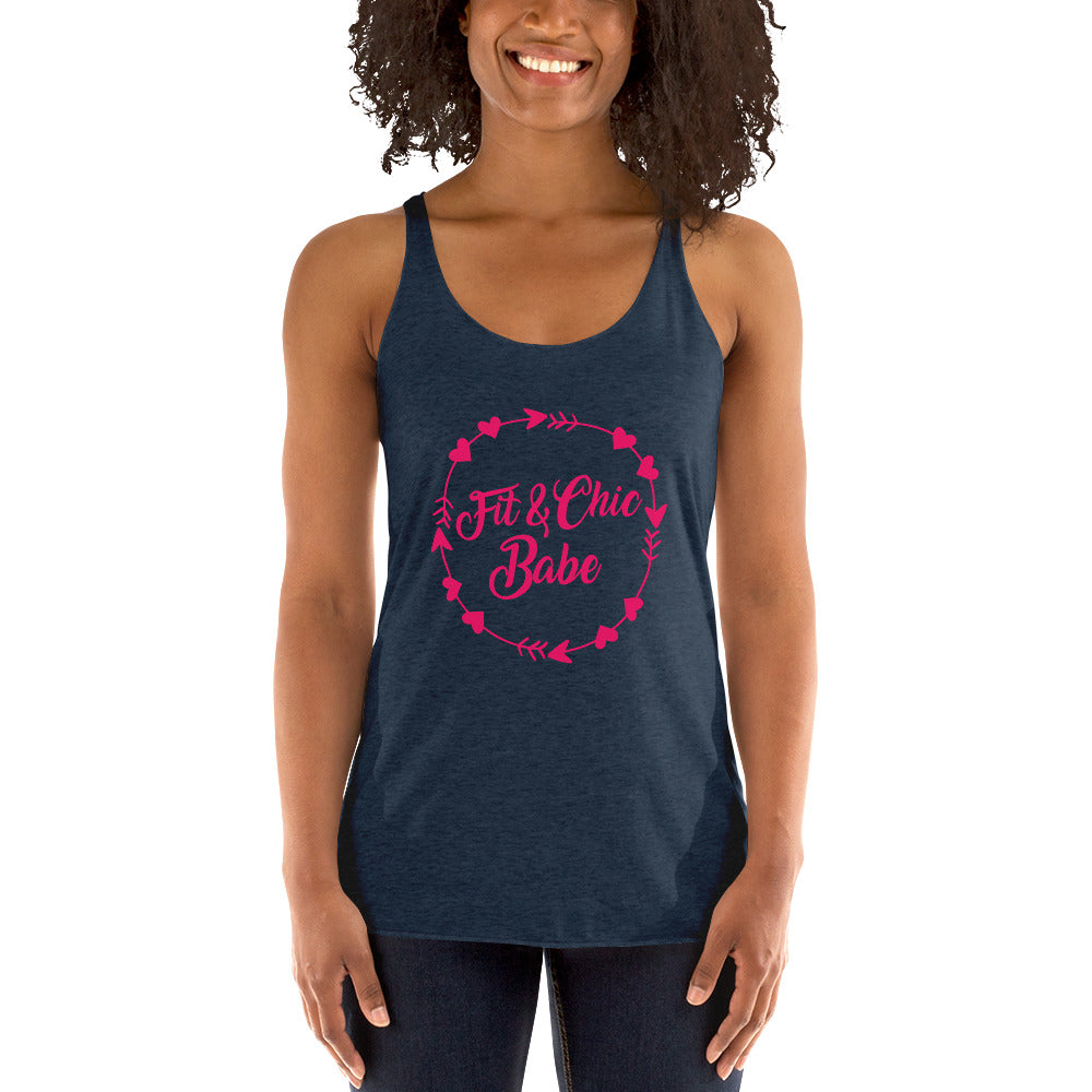 Fit and Chic Women's Racerback Tank