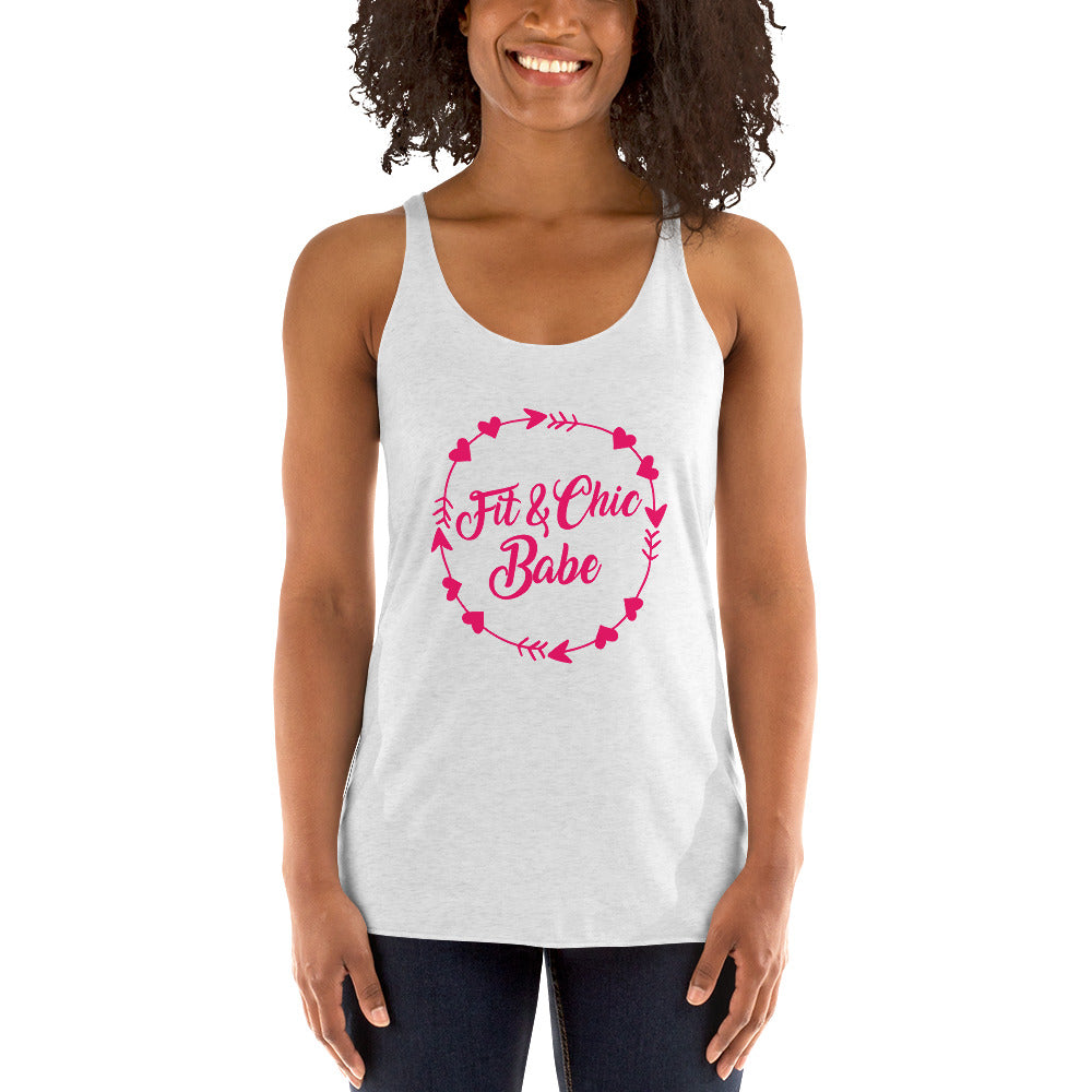 Fit and Chic Women's Racerback Tank