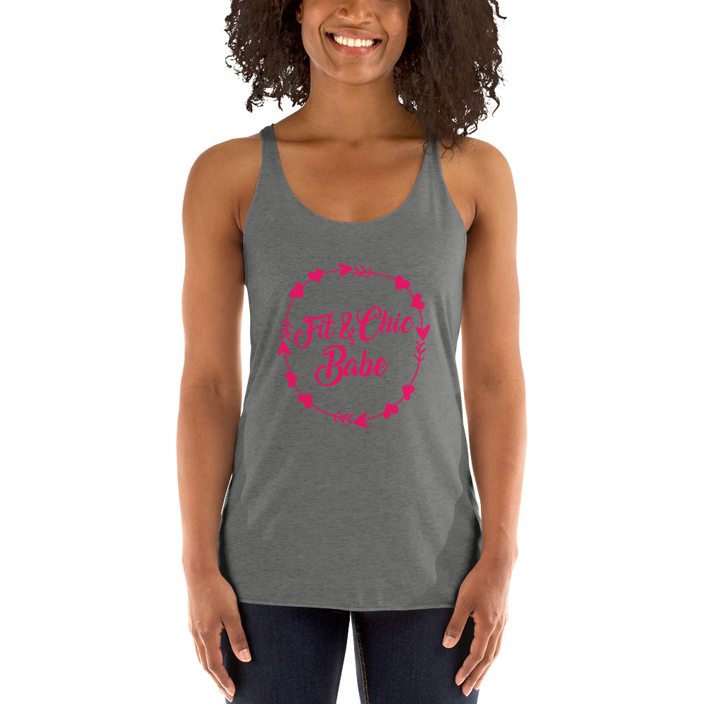 Fit and Chic Women's Racerback Tank